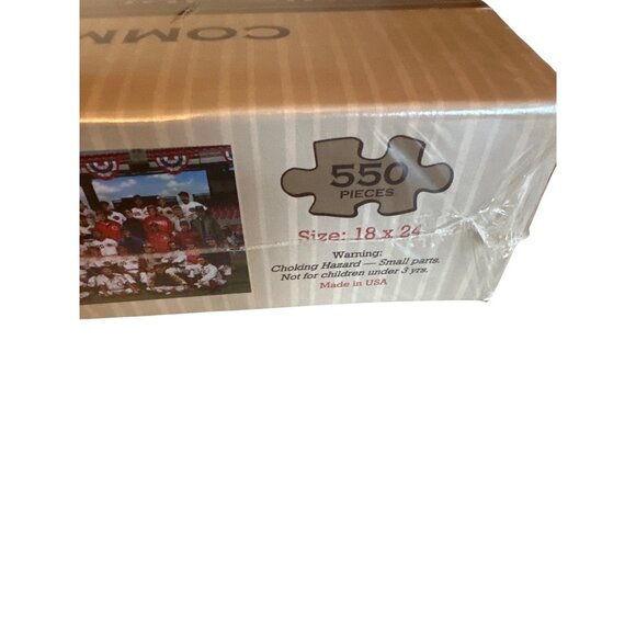 Cincinnati Reds Commemorative Puzzle CelebratiReds Baseball Since 1958 550 Piece - Picture 3 of 5